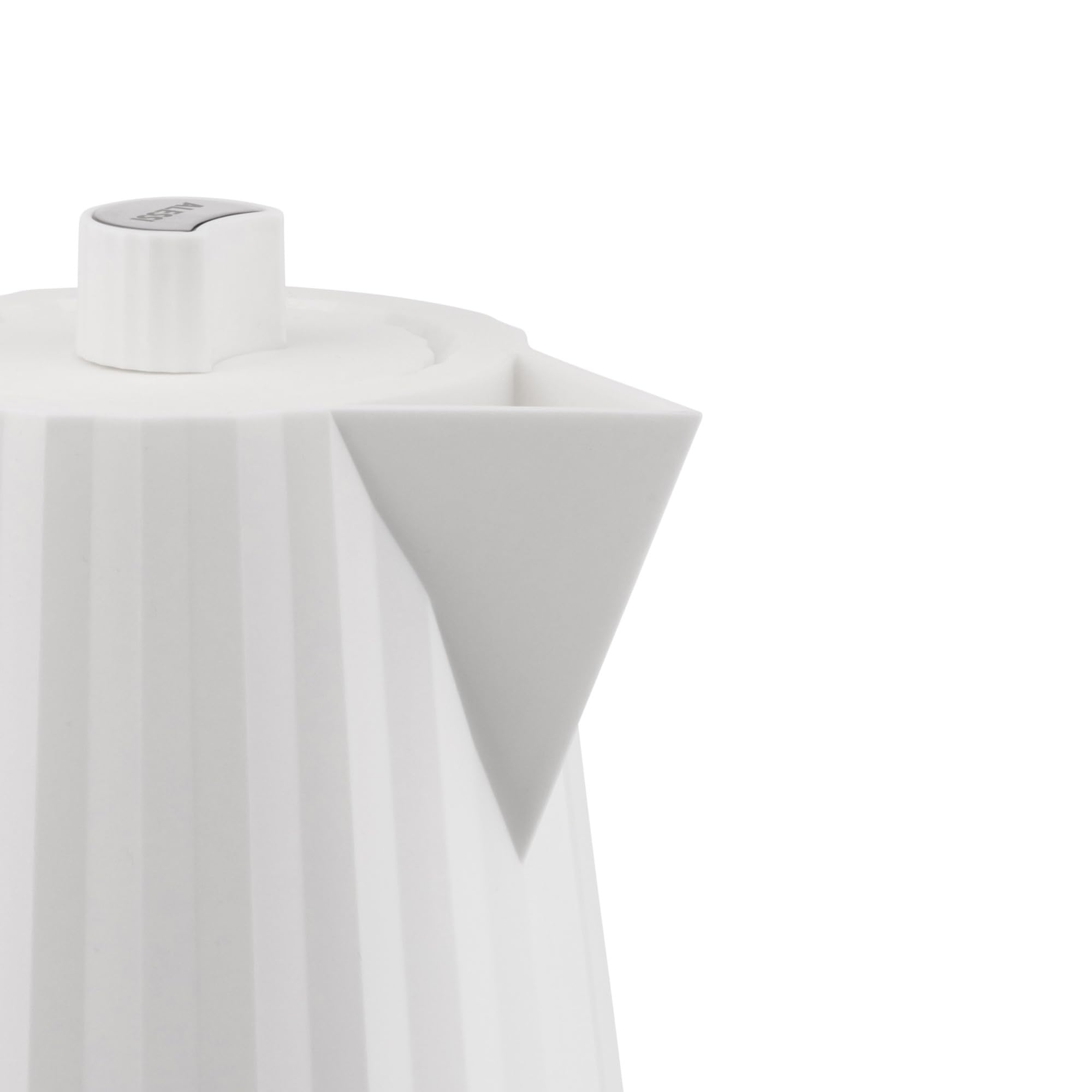 Alessi Plissé MDL06 W Bollitore Elettrico Bianco 1,7 L