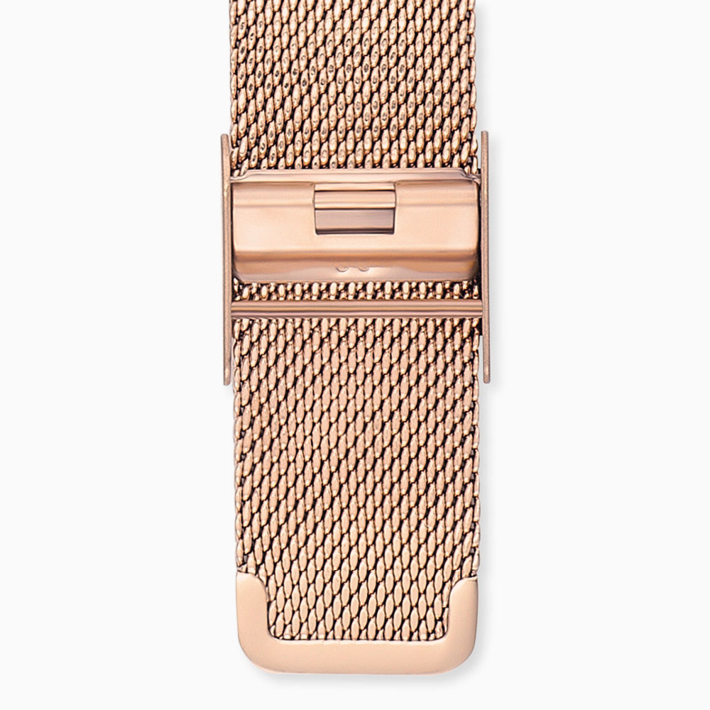 Engelsrufer Uhrenbänder Cinturino Mesh Acciaio 14 mm Roségold