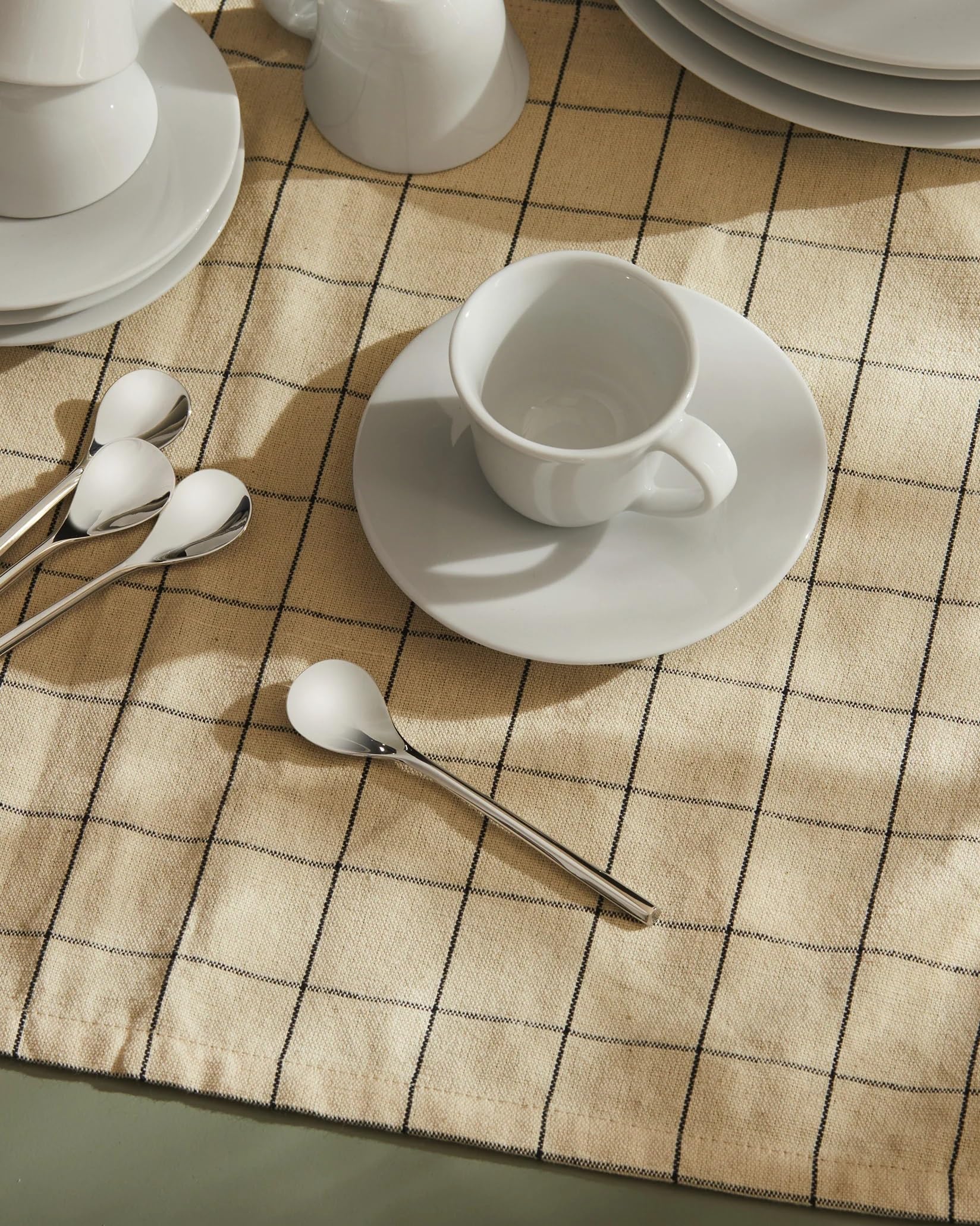 Alessi KU TI05/77 Sottotazza Caffe Porcellana Set 4 Moka