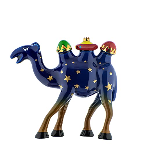 Alessi Trino AGJ01 11 statuina presepe porcellana multicolore