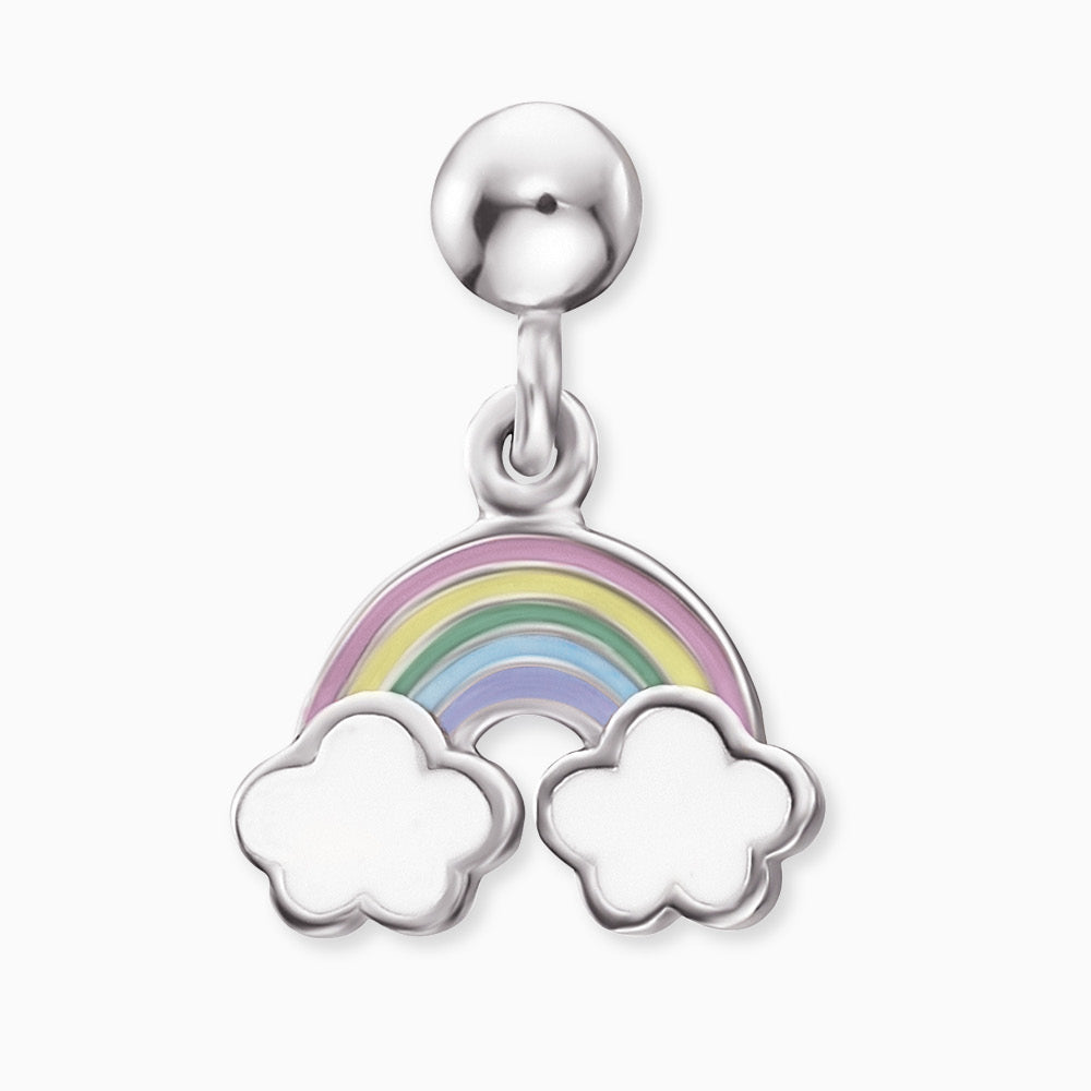 Engelsrufer Kinder Regenbogen Orecchini Bambina Acciaio Smalto