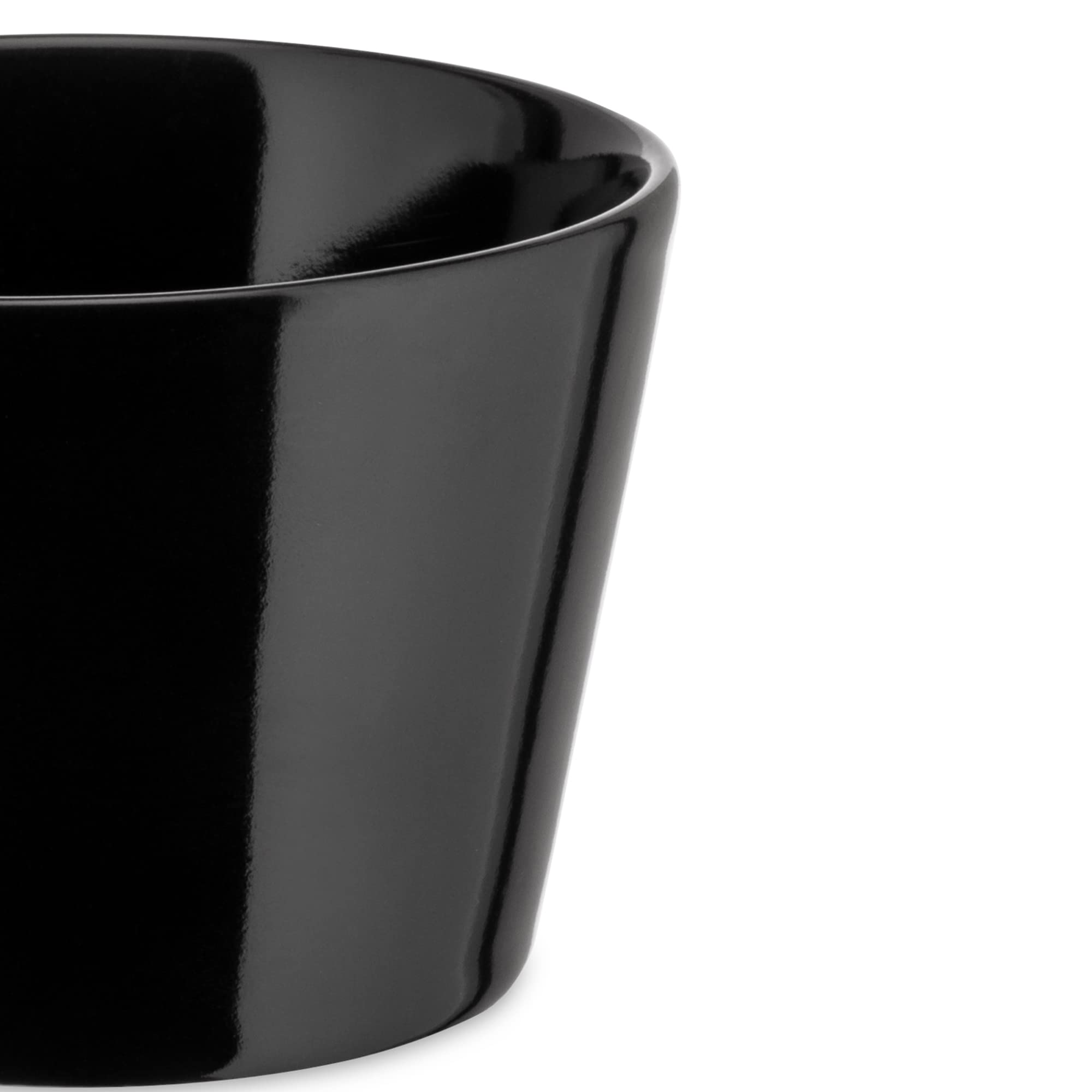 Alessi Tonale DC03/78 B Set 4 Tazze Nero Stoneware