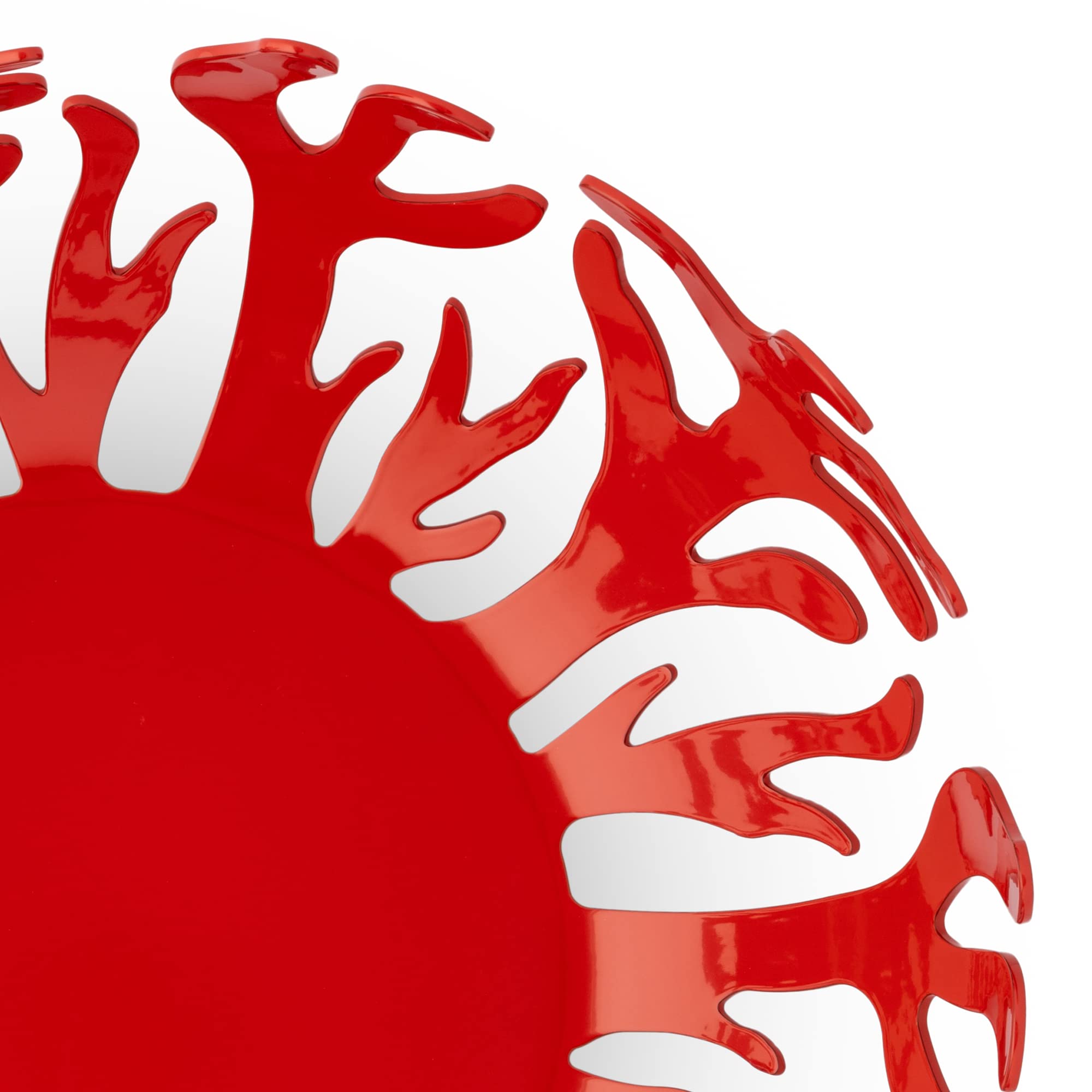 Alessi Mediterraneo ESI01/29 fruttiera rossa 29 cm