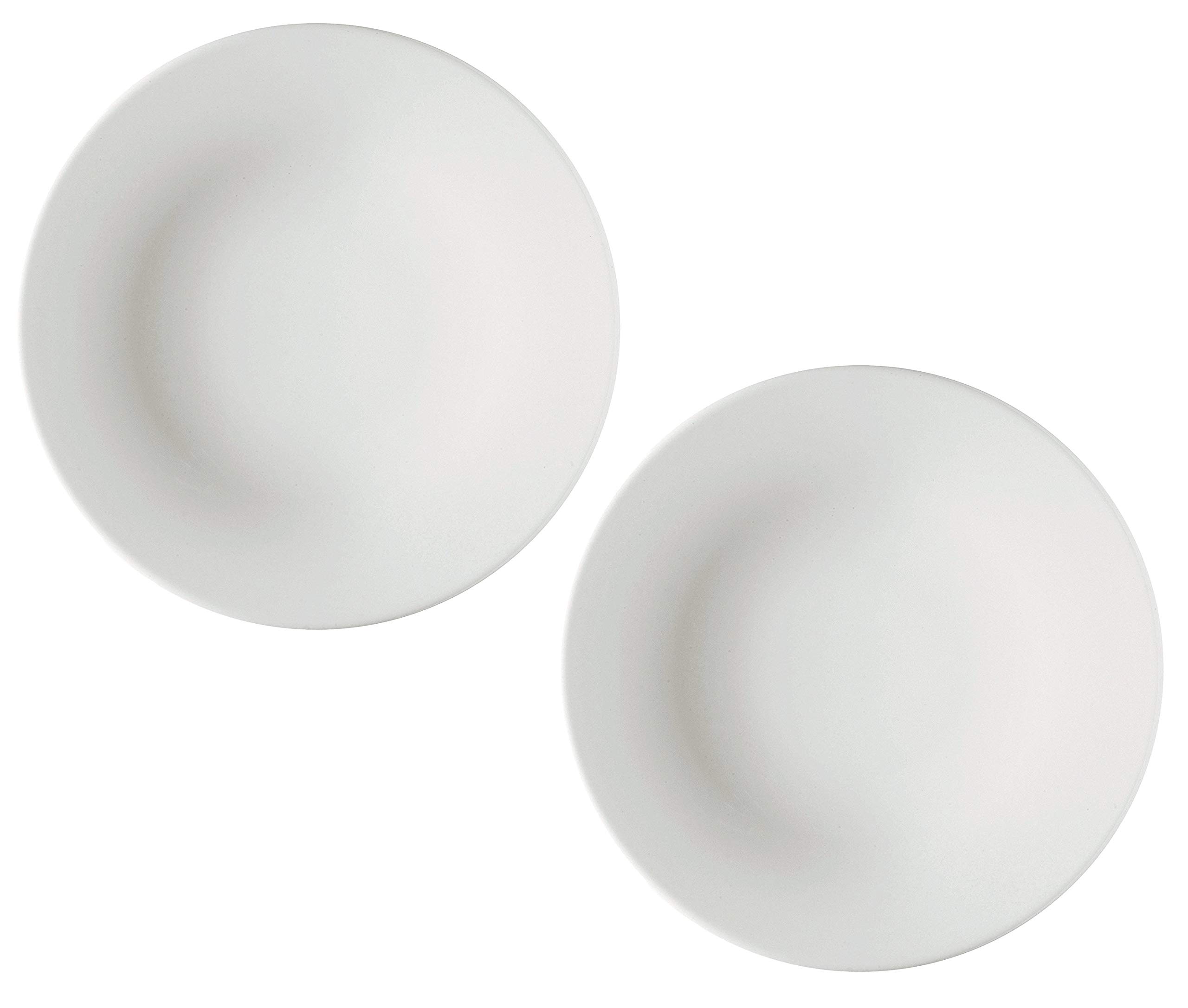 Alessi KU TI05/1 Piatto Piano Bianco Set 4 Porcellana