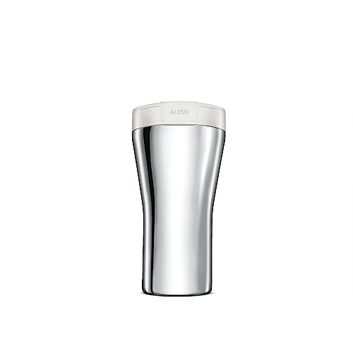 Alessi Caffa GIA24 W Travel Mug Acciaio Bianca Termica