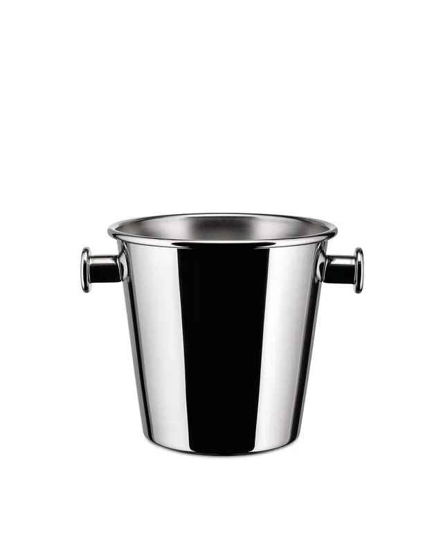 Alessi 5052 secchiello 2 bottiglie acciaio 25 cm champagne