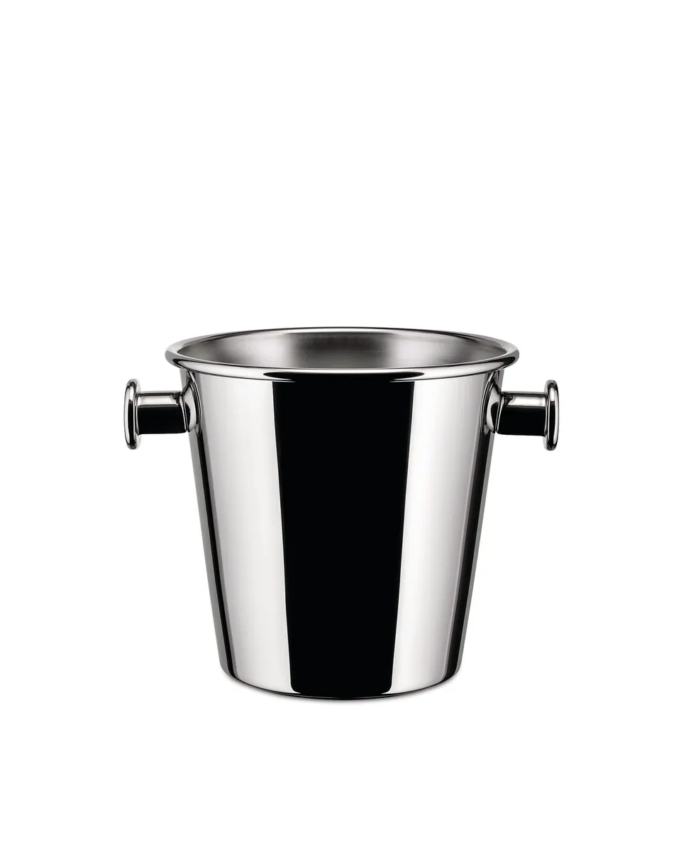 Alessi 5052 secchiello 2 bottiglie acciaio 25 cm champagne