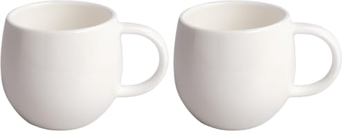 Alessi All-Time set 4 tazzine caffè bone china bianco