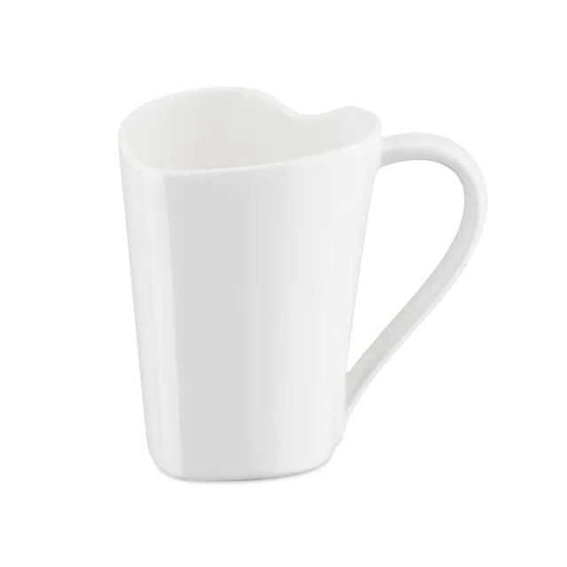 Alessi Mug To MMI24 tazza cuore bone china bianca 30 cl