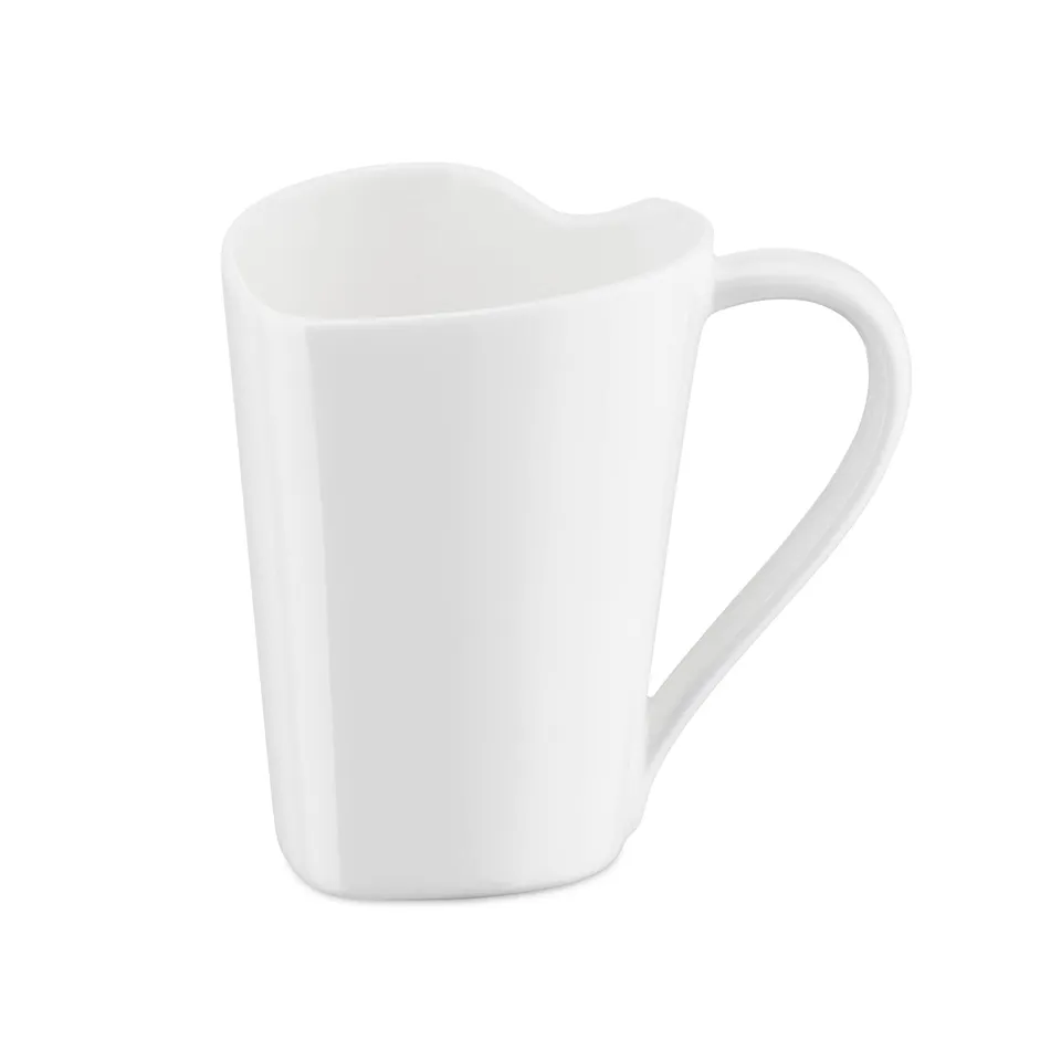 Alessi Mug To MMI24 tazza cuore bone china bianca 30 cl