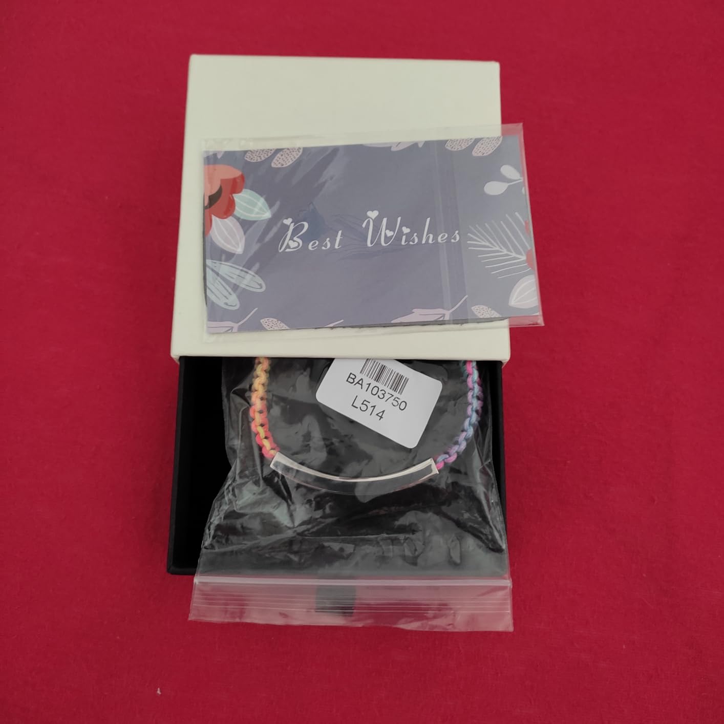 Jessemade Gioielli braccialetto acciaio personalizzato SOS