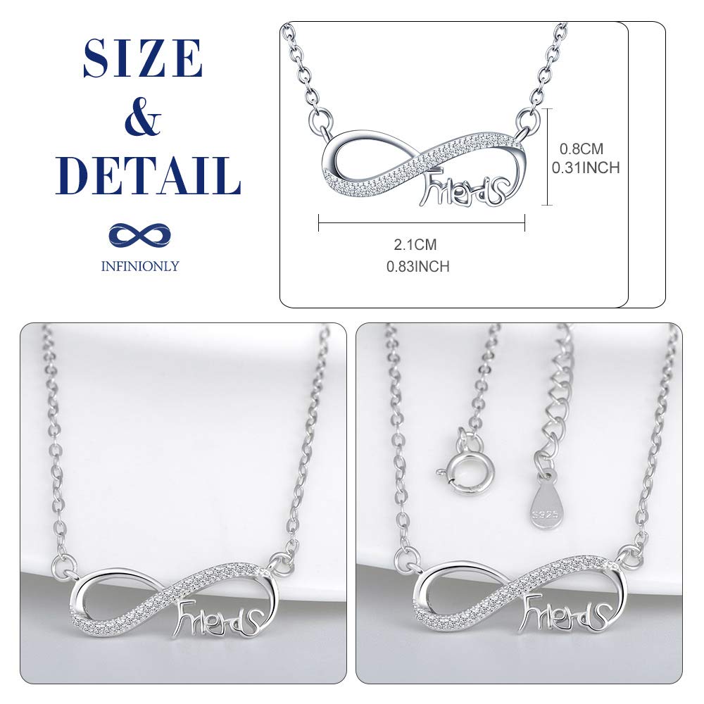 Infinionly Fashion collana argento 925 infinito Silver-n