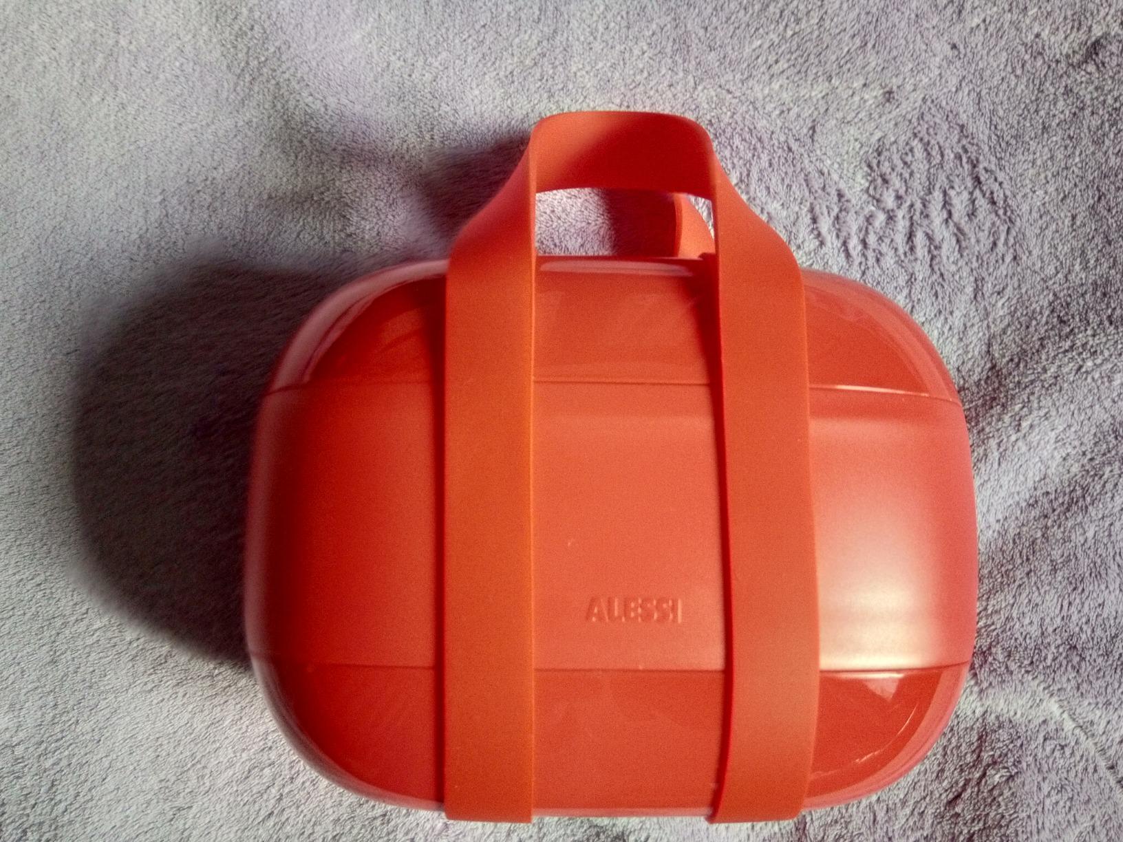 Alessi Food à Porter SA02 R Lunch Box 3 Scomparti Rosso