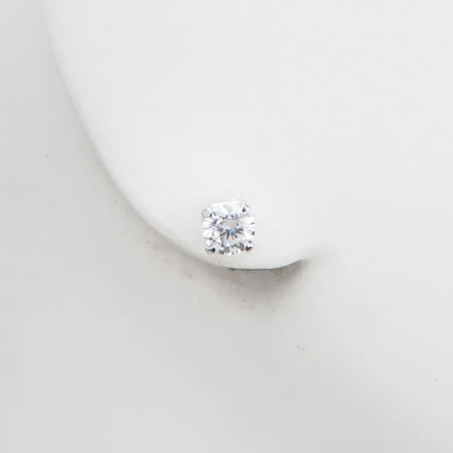 Chic Ad Hoc Orecchino Punto Luce Oro Zircone 7mm