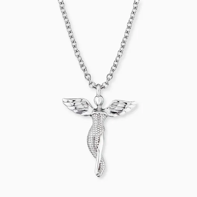 Engelsrufer Schutzengel collana argento angelo zirconia