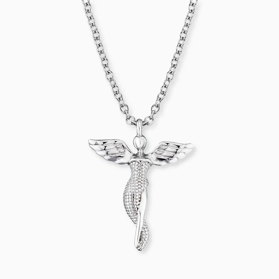 Engelsrufer Schutzengel collana argento angelo zirconia