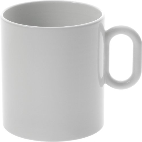 Alessi Dressed MW01/89 set 4 mug porcellana bianca