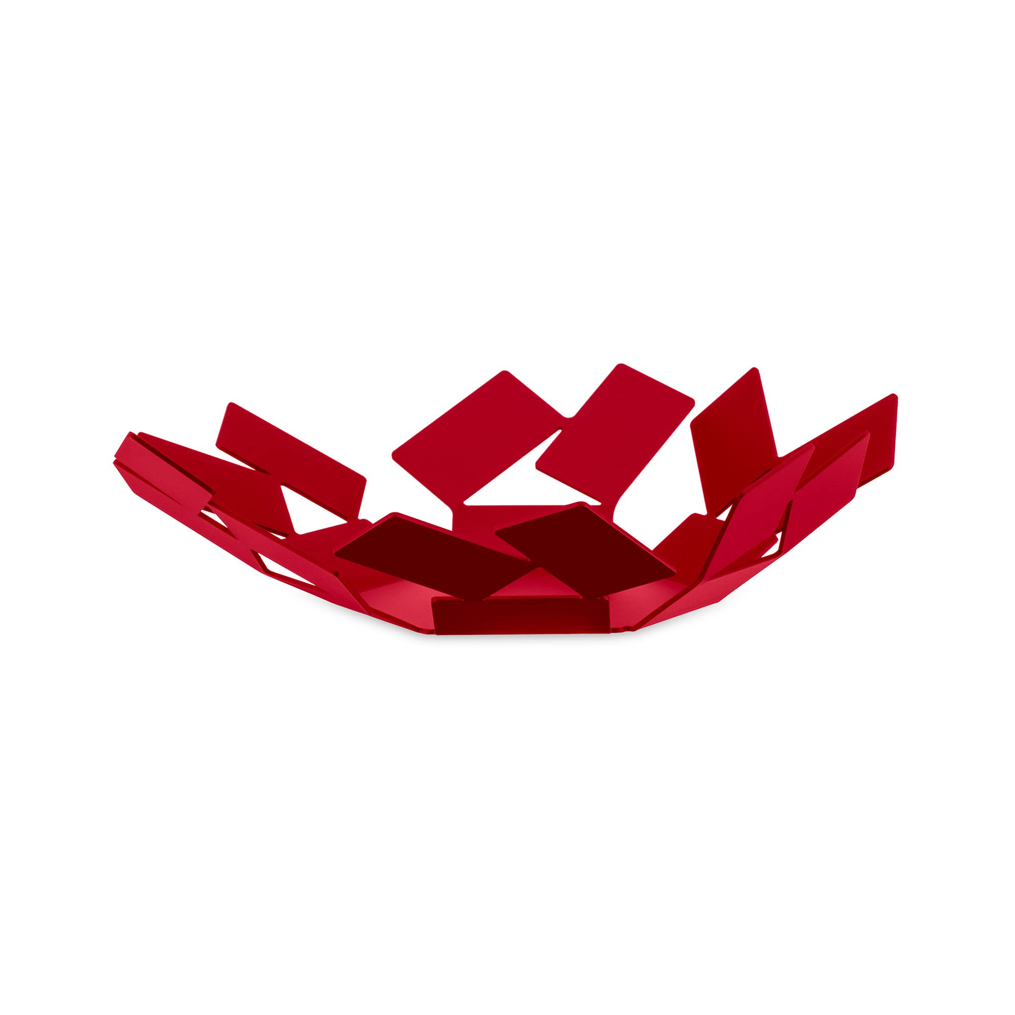 Alessi Stanza Scirocco MT01 R Cestino Acciaio Rosso