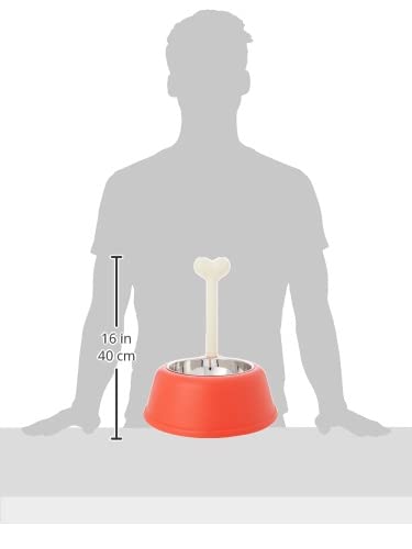 Alessi Lupita ciotola cane arancione design
