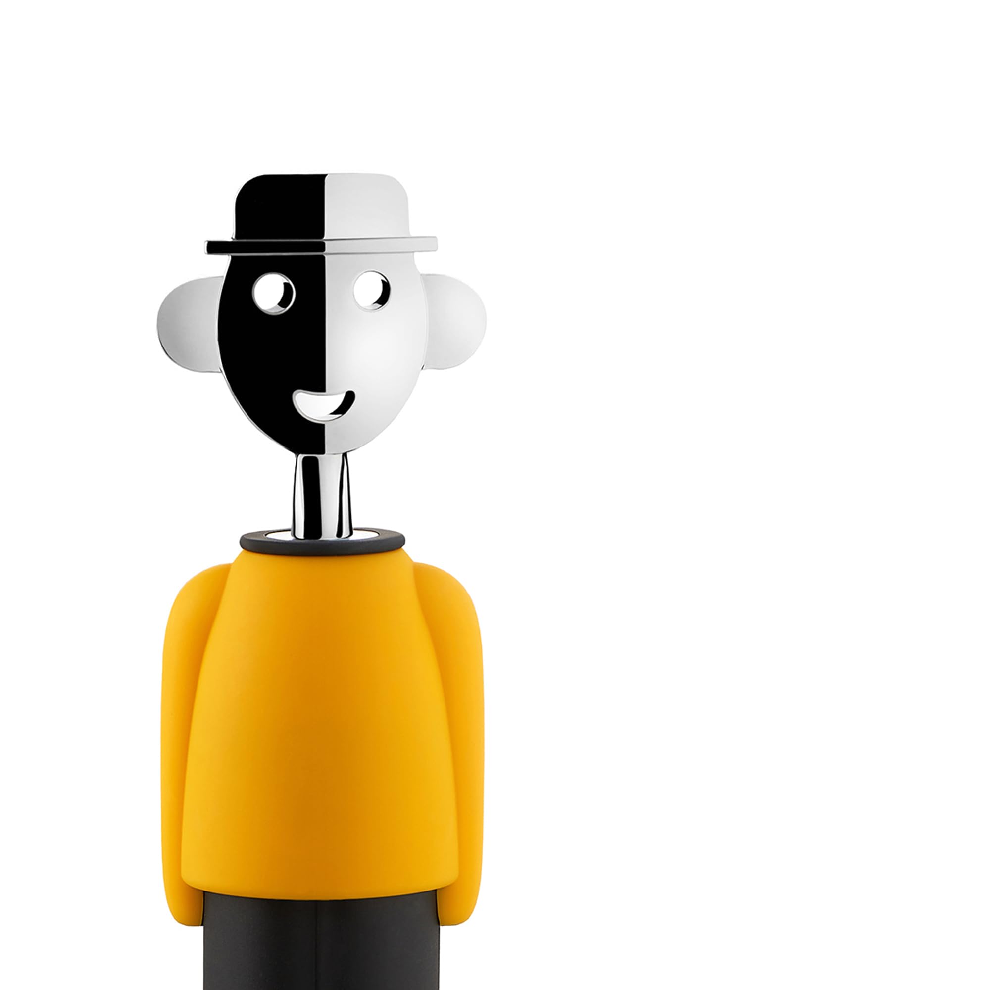 Alessi Alessandro M. AM23 cavatappi giallo e nero