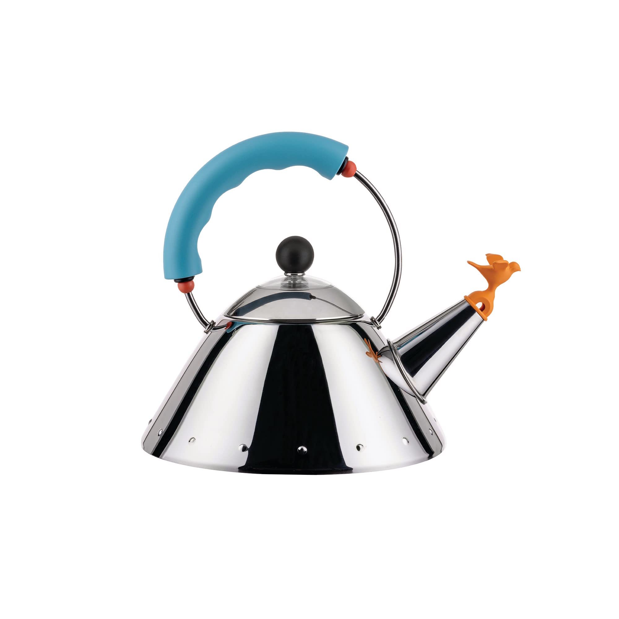 Alessi 9093 bollitore azzurro chiaro 100 cl induzione