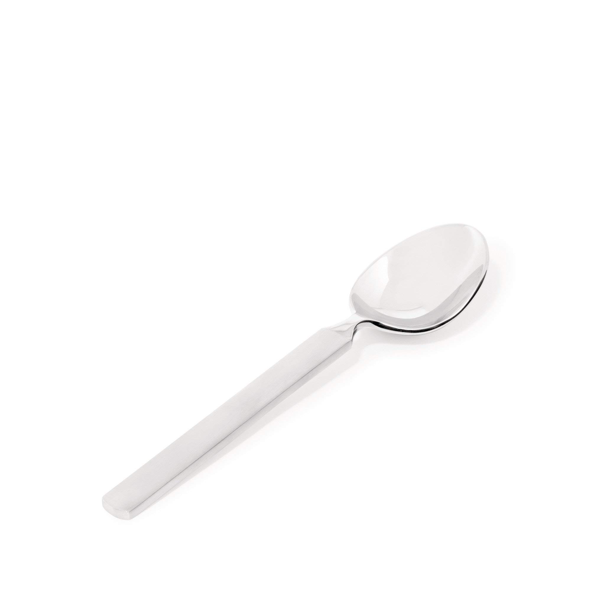 Alessi Dry 4180/4 Cucchiai Dessert Acciaio Set 6 pz 17 cm