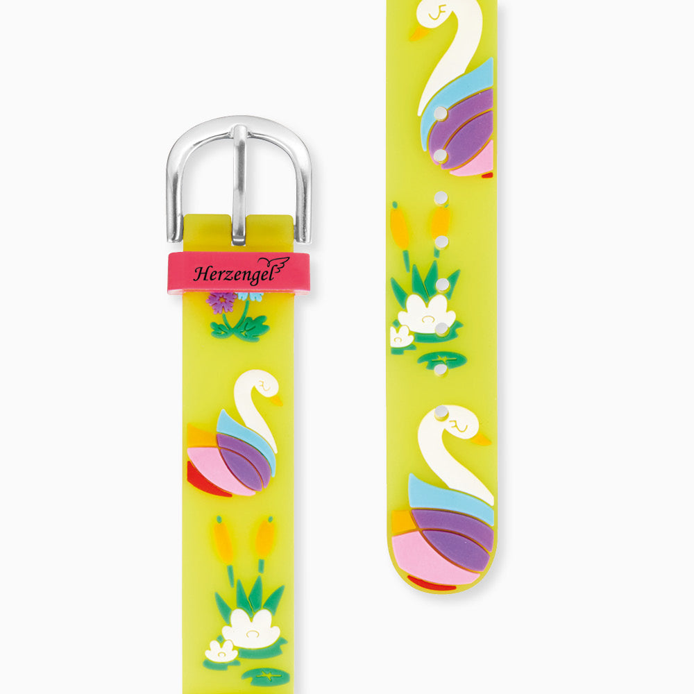 Engelsrufer Kinder orologio bambina cigno con astuccio
