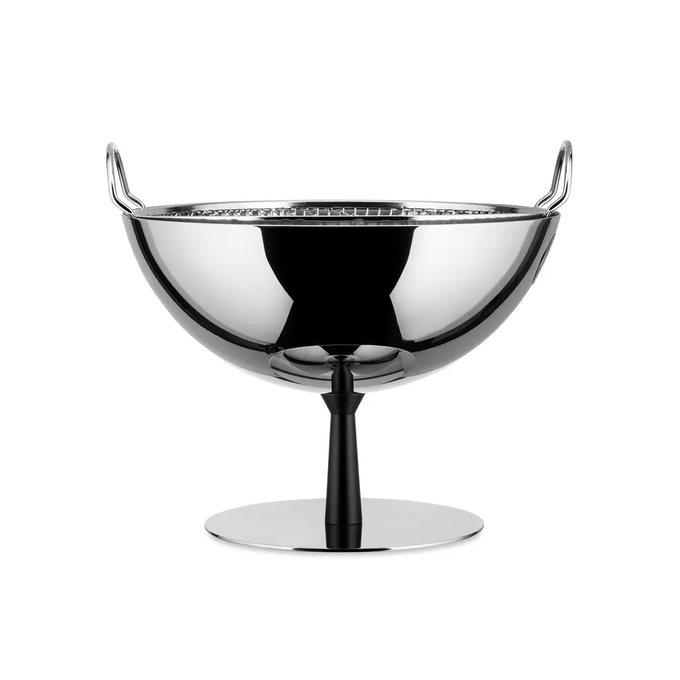 Alessi AC04 B fruttiera scolatoio acciaio 24,9 cm