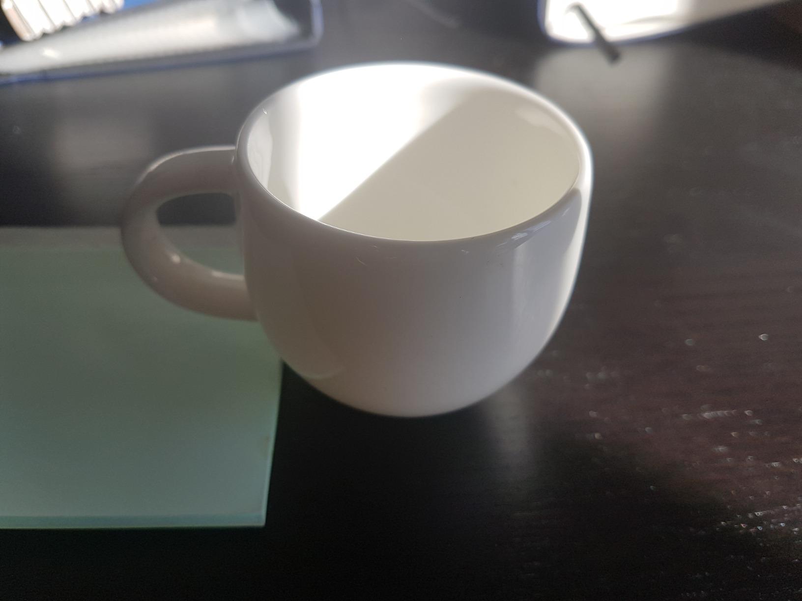 Alessi All-Time set 4 tazzine caffè bone china bianco