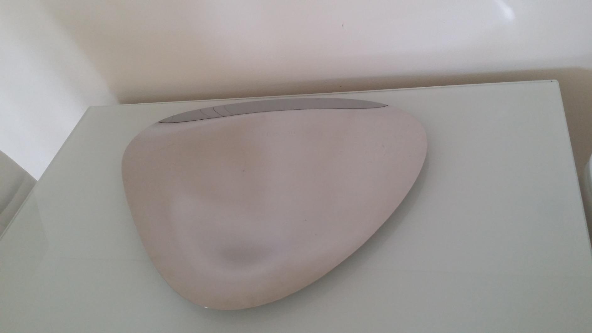 Alessi Colombina FM15 vassoio acciaio 51x40 cm
