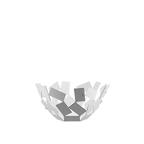 Alessi Stanza Scirocco MT02 W cestino bianco acciaio