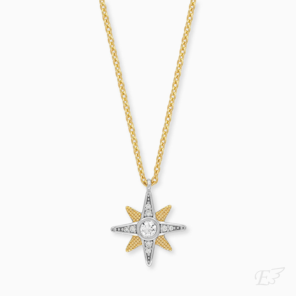 Engelsrufer Collana Stella Argento 925 Zirconia 44 cm