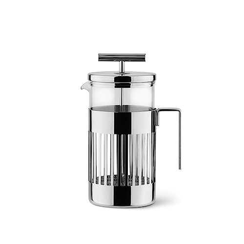 Alessi 9094/8 Caffettiera 8 Tazze Acciaio Vetro 72 cl