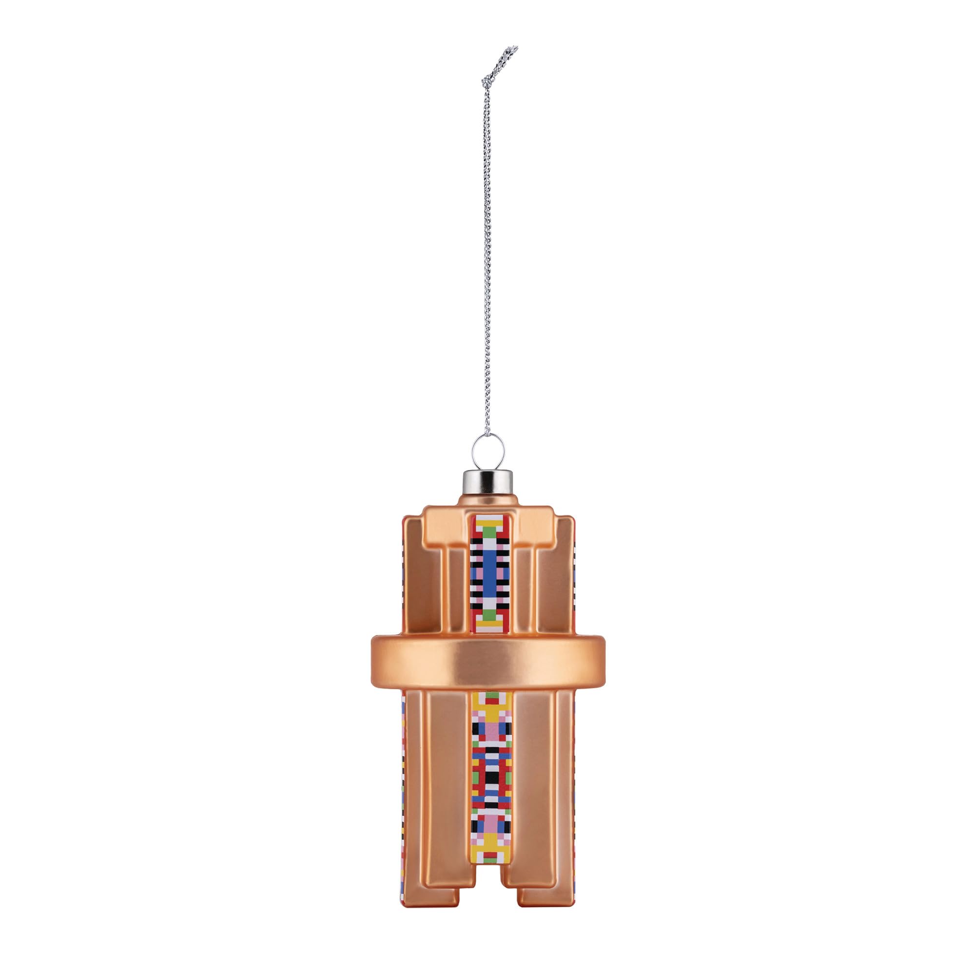 Alessi Holyhedrics Prism ESA06/2 Addobbo Vetro Soffiato 11 cm