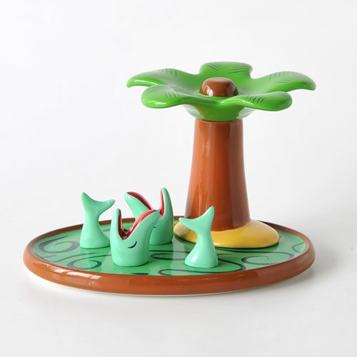 Alessi Little Paradise AMGI33 Soprammobile Porcellana 13 cm