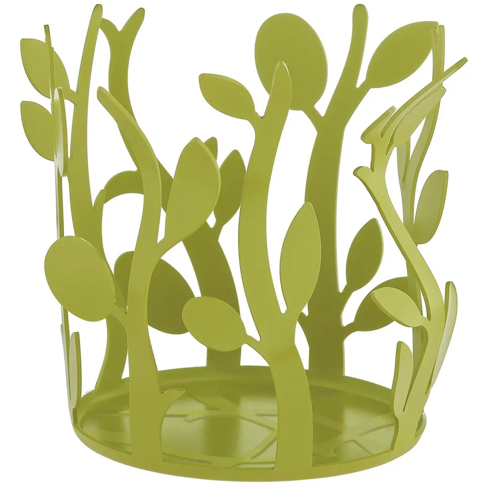 Alessi MSA33 Oliette portabottiglia olio acciaio verde