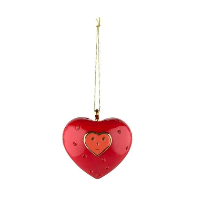 Alessi MJ16 11 Cuore e Cuora decorazione porcellana