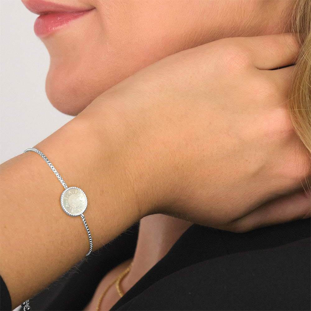 Engelsrufer Aloha bracciale argento bussola madreperla