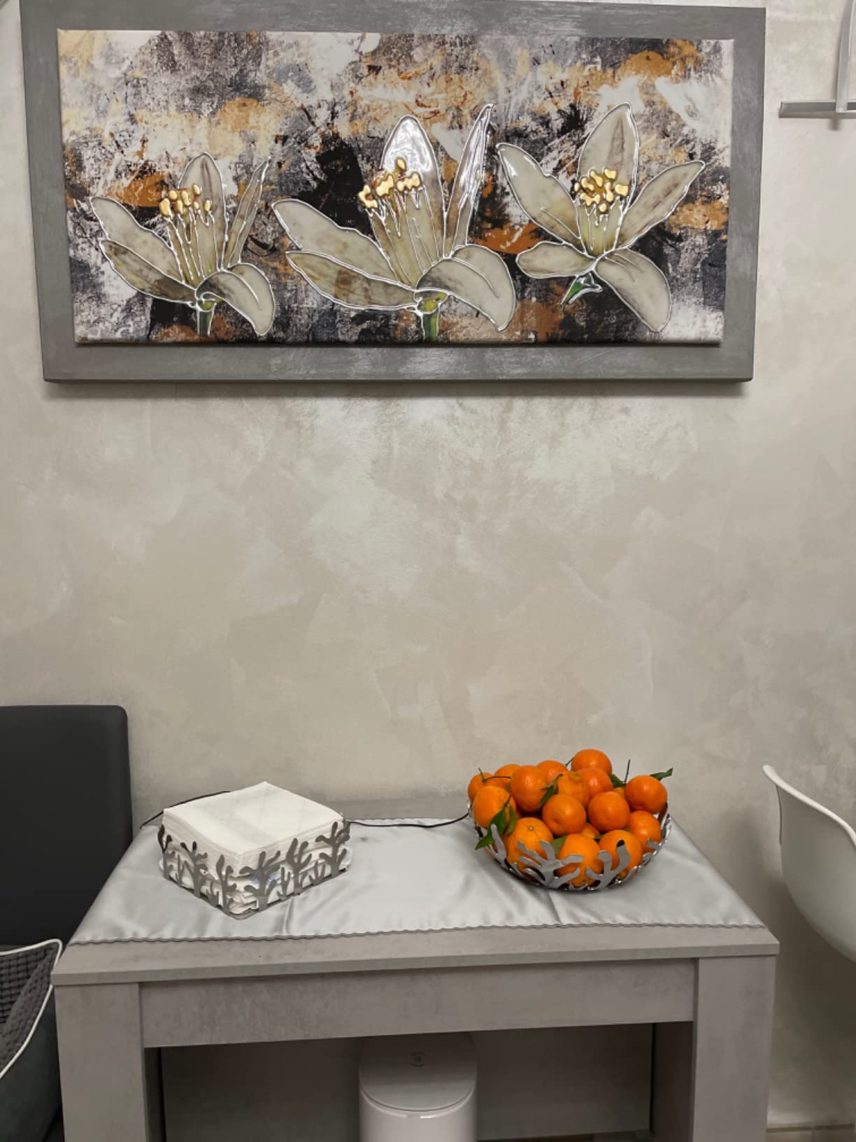 Alessi Mediterraneo ESI01/29 fruttiera acciaio 29 cm