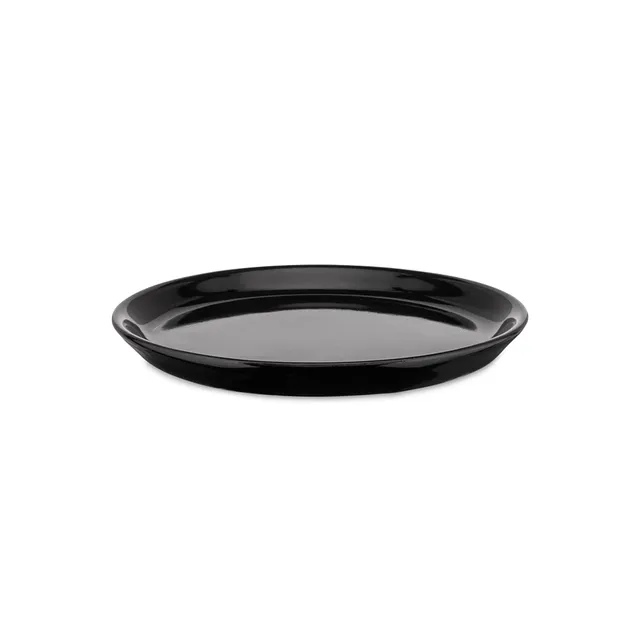 Alessi Tonale DC03/77 B piattini ceramica neri 4 pezzi