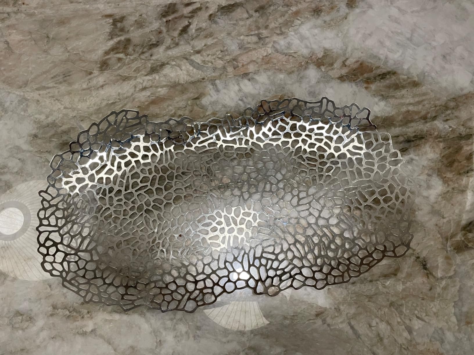 Alessi Opus GV32 Centrotavola Acciaio Lucido 34 cm