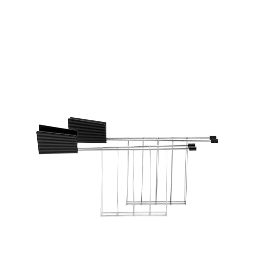 Alessi Plissé MDL08RA G Pinze Tostapane Grigio 2 Pezzi