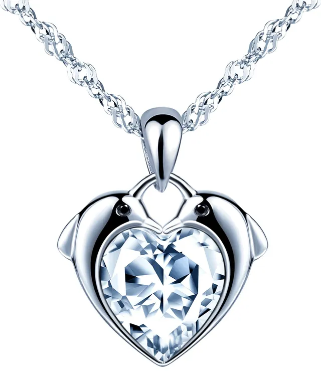 Infinionly Fashion Necklaces collana cuore argento 45 cm