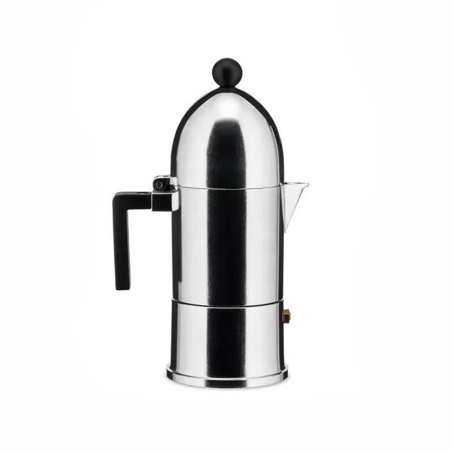 Alessi La Cupola A9095/3 moka 3 tazze alluminio