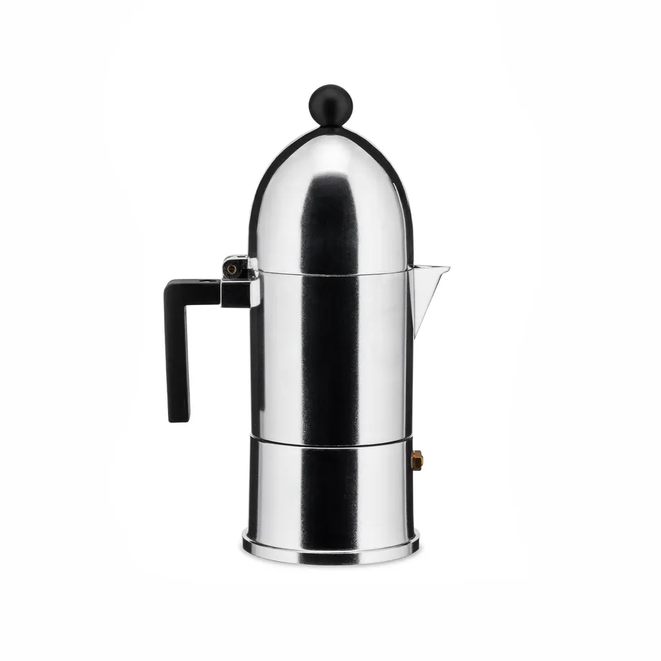 Alessi La Cupola A9095/3 moka 3 tazze alluminio