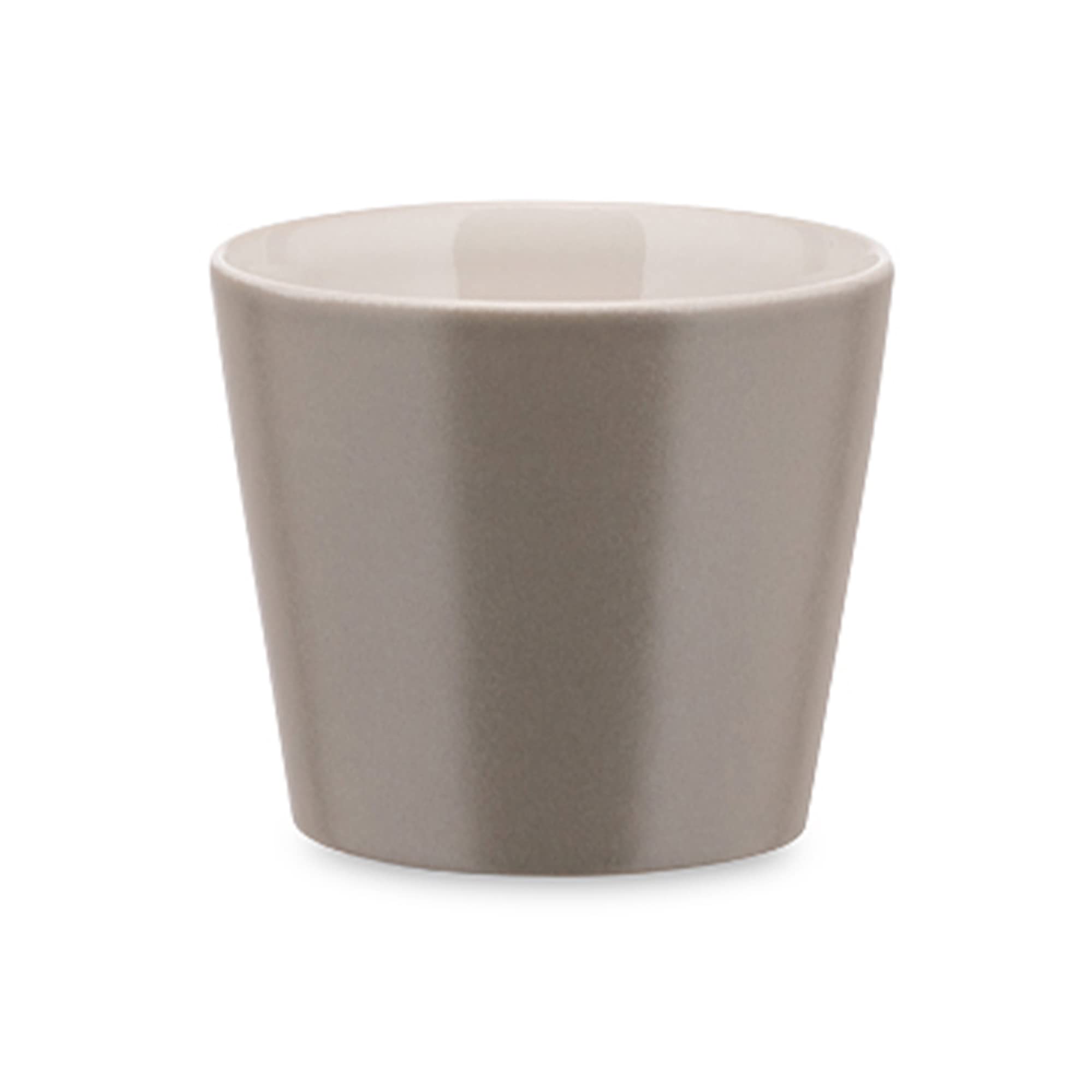 Alessi Tonale DC03/76 Tazzina Ceramica Grigio Chiaro Set 4