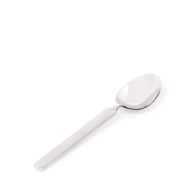 Alessi Dry 4180/4 Cucchiai Dessert Acciaio Set 6 pz 17 cm