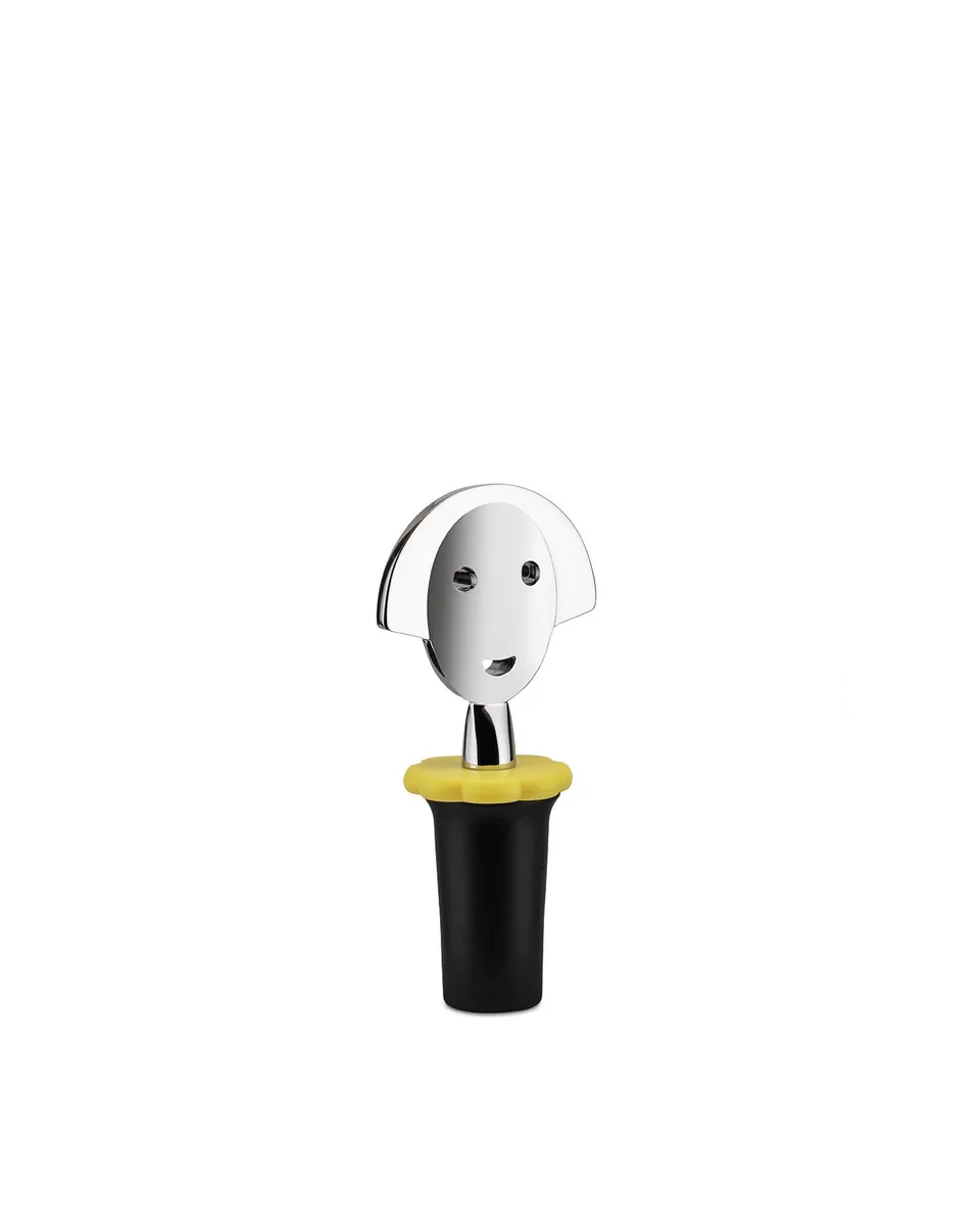 Alessi Anna Stop 2 AAM06 B tappo bottiglia nero