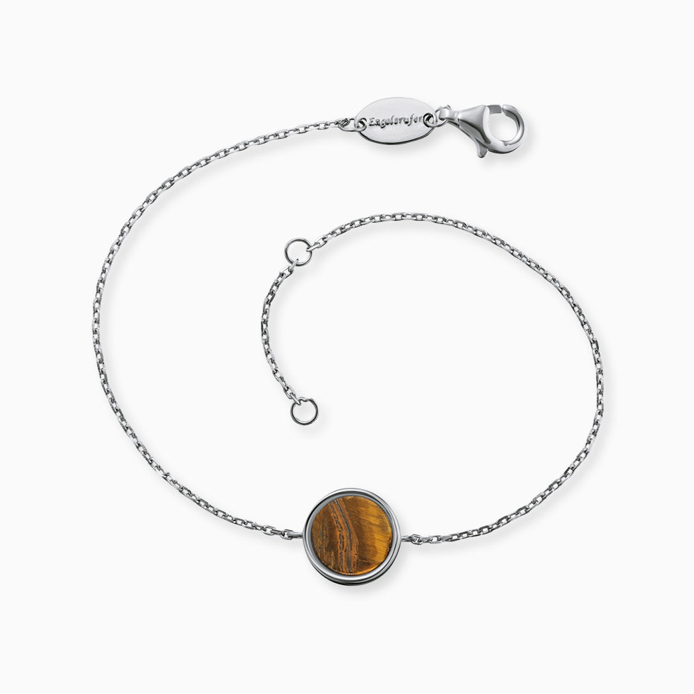 Engelsrufer Powerful Stone bracciale argento occhio di tigre