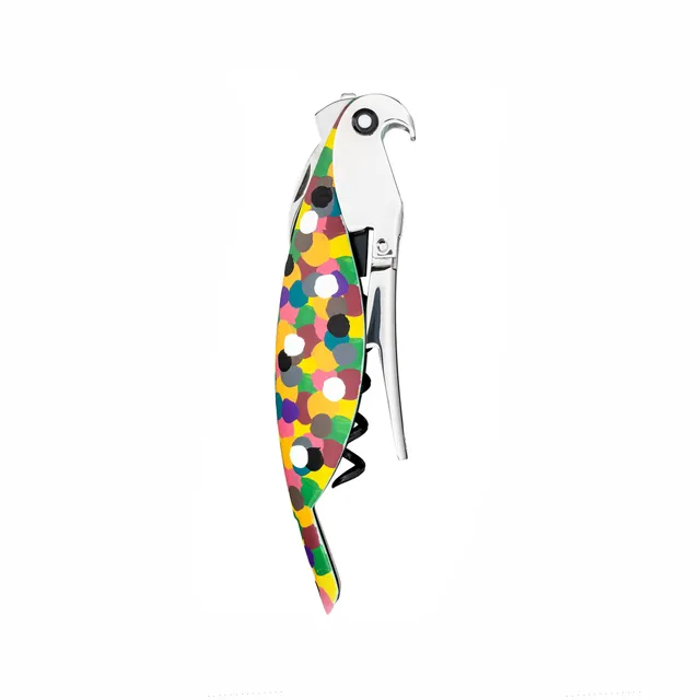 Alessi AAM32 1 Parrot Cavatappi Multicolore Alluminio